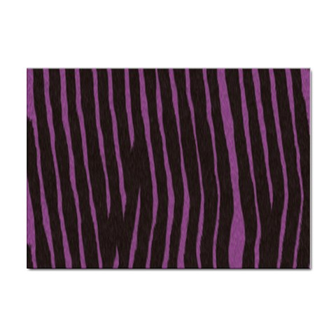 Zebra Sticker A4 (10 pack) from ArtsNow.com Front