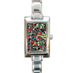 Retro Rectangular Italian Charm Watch