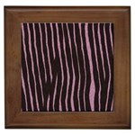 Zebra Framed Tile