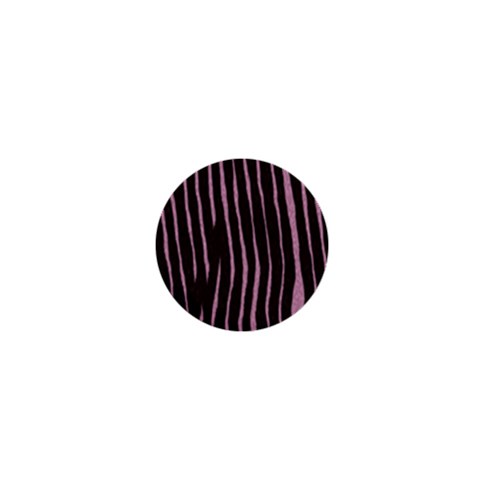 Zebra 1  Mini Magnet from ArtsNow.com Front