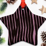 Zebra Ornament (Star)