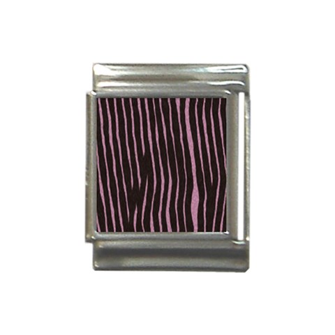 Zebra Italian Charm (13mm) from ArtsNow.com Front