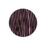 Zebra Magnet 3  (Round)