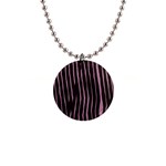 Zebra 1  Button Necklace