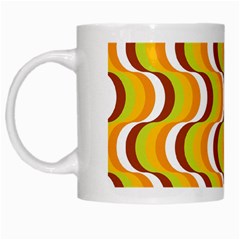 Retro White Coffee Mug from ArtsNow.com Left