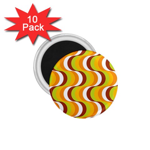 Retro 1.75  Button Magnet (10 pack) from ArtsNow.com Front
