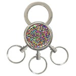 Color 3-Ring Key Chain