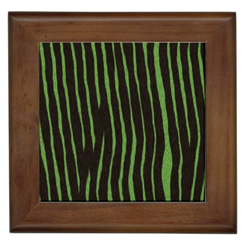 Zebra Framed Tile from ArtsNow.com Front