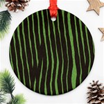 Zebra Ornament (Round)