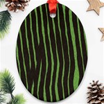 Zebra Ornament (Oval)