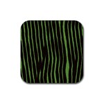 Zebra Rubber Coaster (Square)