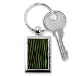 Zebra Key Chain (Rectangle)