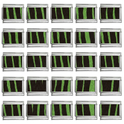 Zebra 9mm Italian Charm (25 pack) from ArtsNow.com Front