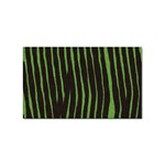 Zebra Sticker (Rectangular)