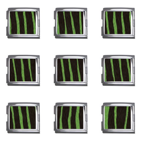Zebra Mega Link Italian Charm (9 pack) from ArtsNow.com Front