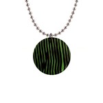 Zebra 1  Button Necklace
