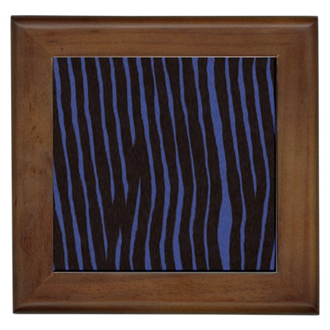 Zebra Framed Tile from ArtsNow.com Front