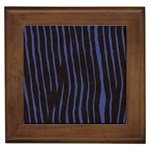 Zebra Framed Tile