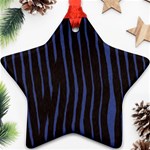 Zebra Ornament (Star)