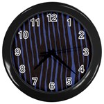 Zebra Wall Clock (Black)