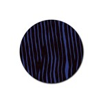 Zebra Rubber Round Coaster (4 pack)