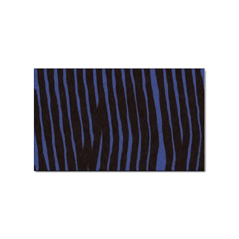 Zebra Sticker Rectangular (100 pack) from ArtsNow.com Front