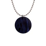 Zebra 1  Button Necklace