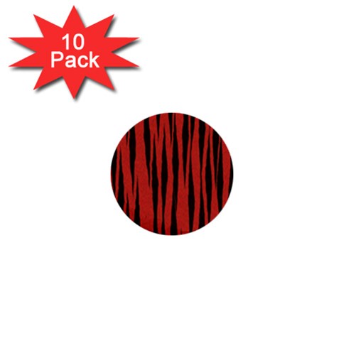 Tiger 1  Mini Button (10 pack)  from ArtsNow.com Front