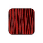 Tiger Rubber Coaster (Square)