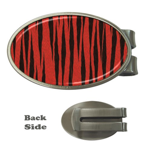 Tiger Money Clip (Oval) from ArtsNow.com Front