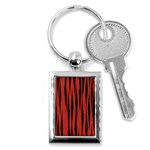 Tiger Key Chain (Rectangle)