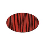 Tiger Sticker Oval (10 pack)