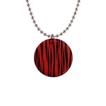 Tiger 1  Button Necklace