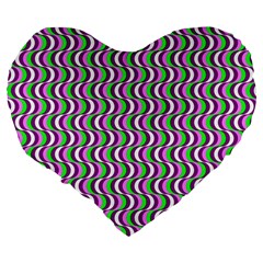 Pattern 19  Premium Heart Shape Cushion from ArtsNow.com Back