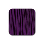 Tiger Rubber Square Coaster (4 pack)