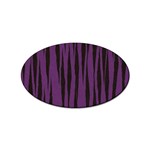 Tiger Sticker Oval (10 pack)