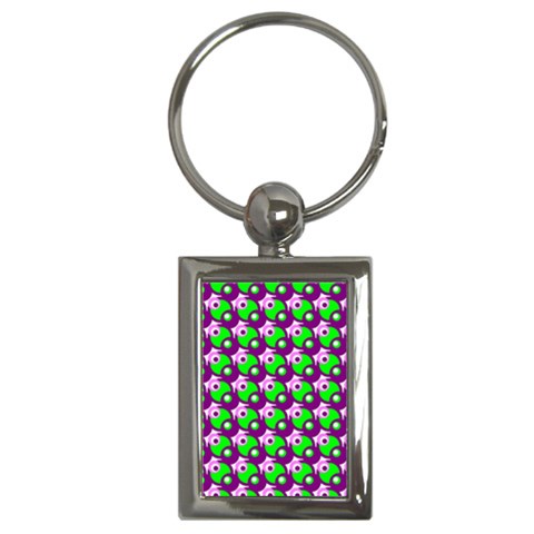 Pattern Key Chain (Rectangle) from ArtsNow.com Front
