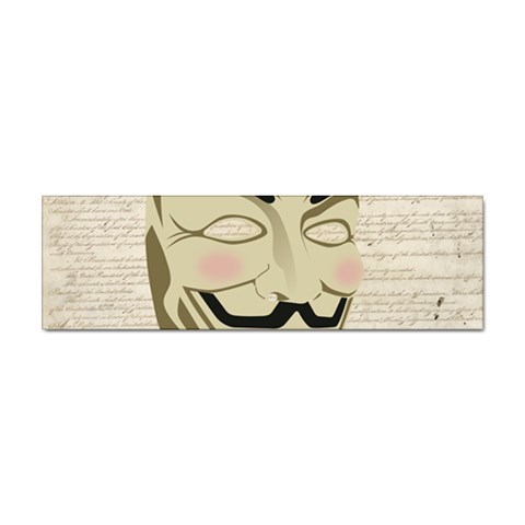 We The Anonymous People Bumper Sticker 10 Pack from ArtsNow.com Front