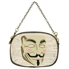 We The Anonymous People Chain Purse (Two Sided)  from ArtsNow.com Back