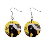 Honeybadgersnack Mini Button Earrings