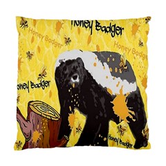 Honeybadgersnack Cushion Case (Two Sided)  from ArtsNow.com Back