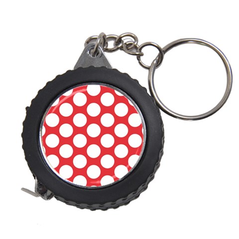 Red Polkadot Measuring Tape from ArtsNow.com Front