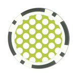 Spring Green Polkadot Poker Chip