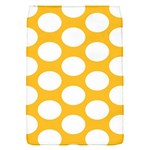 Sunny Yellow Polkadot Removable Flap Cover (Small)