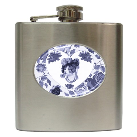 MISS KITTY Hip Flask from ArtsNow.com Front