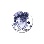 Miss Kitty blues Golf Ball Marker 10 Pack