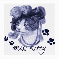 Miss Kitty blues Glasses Cloth (Medium, Two Sided) from ArtsNow.com Back