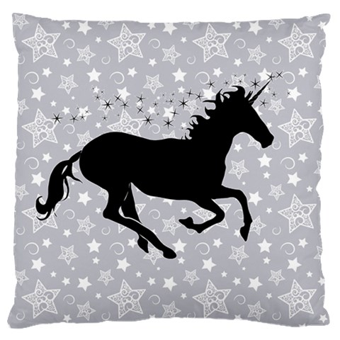 Unicorn on Starry Background Large Cushion Case (Single Sided)  from ArtsNow.com Front