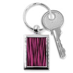 Tiger Key Chain (Rectangle)