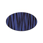 Tiger Sticker Oval (10 pack)